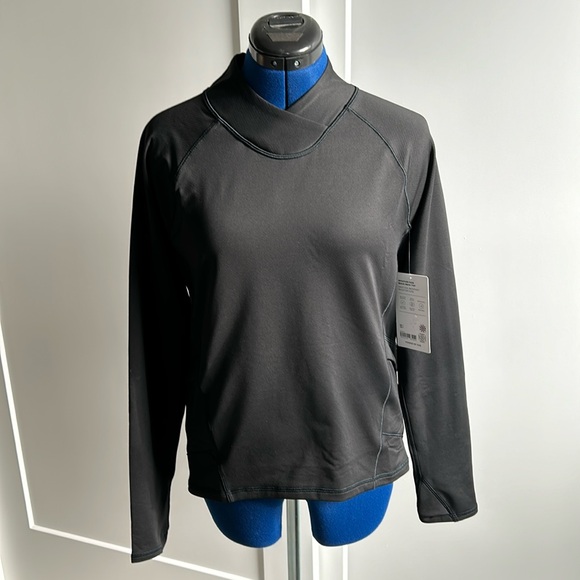 Athleta Whistler Fuse mock neck top, size Small, NWT - Picture 1 of 12